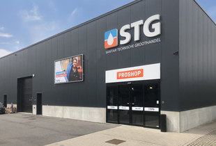Proshop STG Mechelen, materialen voor de professionele installateur