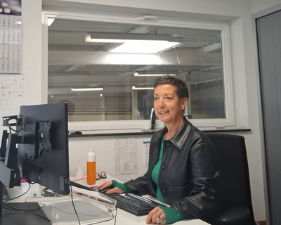 Anne, medewerkster projectdienst