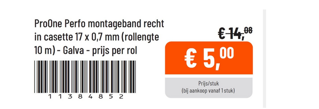 ProOne label